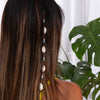 Hair Accessories Starfish Shell Beaded Handmade Metal
