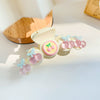 Hair Accessories Sweet Macaron Fruit Style Handmade Ps Grab Clip For Women