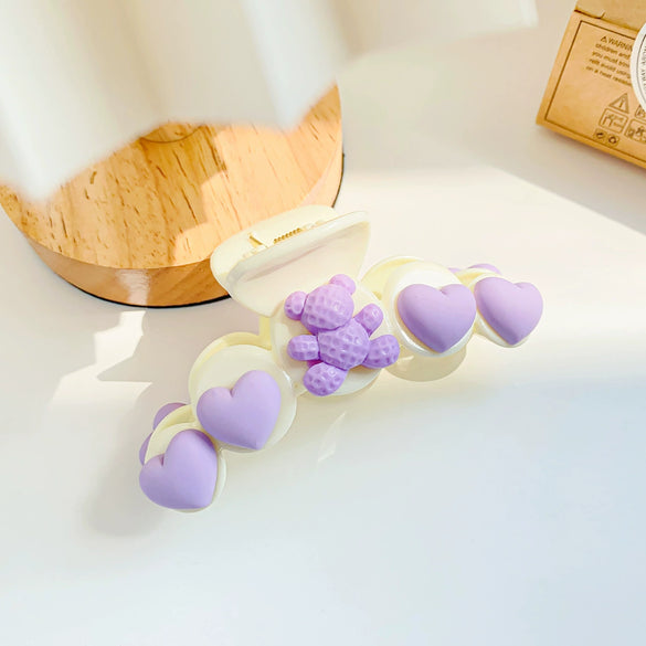 Hair Accessories Sweet Macaron Fruit Style Handmade Ps Grab Clip For Women