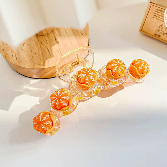 Hair Accessories Sweet Macaron Fruit Style Handmade Ps Grab Clip For Women