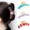 Hair Accessories Sweet Macaron Fruit Style Handmade Ps Grab Clip For Women