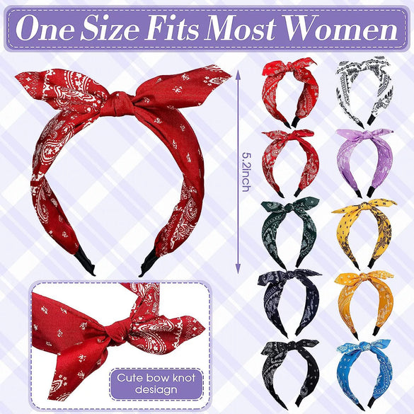 Hair Accessories Women's Fabric Handmade Printed Headband