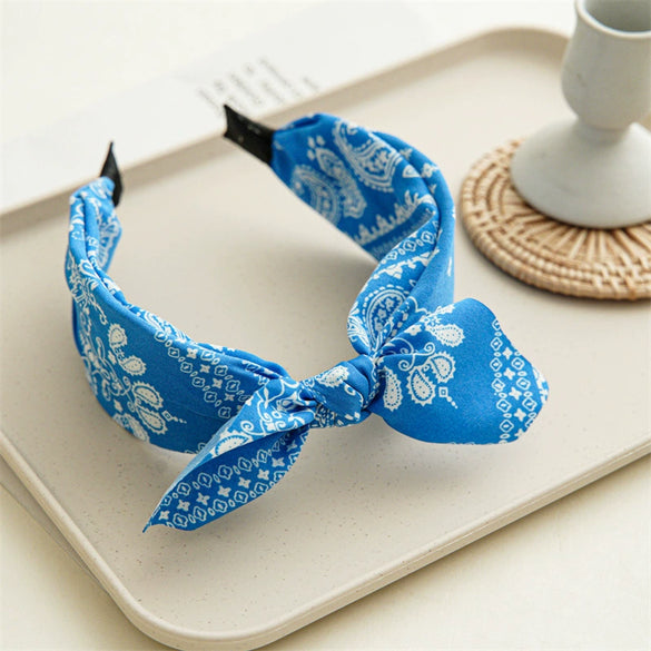 Hair Accessories Women's Fabric Handmade Printed Headband