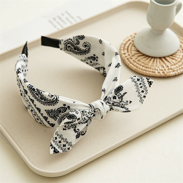 Hair Accessories Women's Fabric Handmade Printed Headband