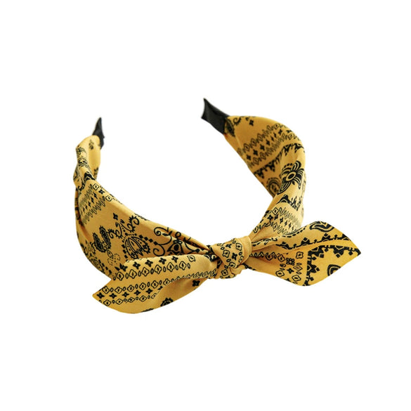 Hair Accessories Women's Fabric Handmade Printed Headband
