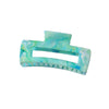 Hair Accessories Women's Square Grab Clip Abs Material Geometric Style Baking Paint Treatment