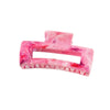 Hair Accessories Women's Square Grab Clip Abs Material Geometric Style Baking Paint Treatment