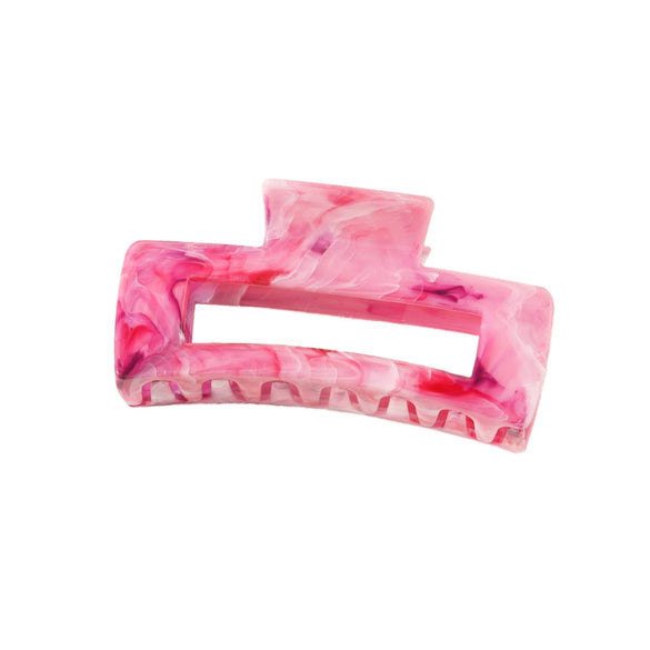 Hair Accessories Women's Square Grab Clip Abs Material Geometric Style Baking Paint Treatment