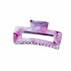 Hair Accessories Women's Square Grab Clip Abs Material Geometric Style Baking Paint Treatment