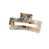 Hair Accessories Women's Square Grab Clip Abs Material Geometric Style Baking Paint Treatment