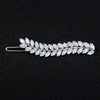 Hair Accessories Zircon Inlaid Side Clip Bangs Clip Back Head Clip For Women Plant Flowers Style