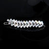 Hair Accessories Zircon Inlaid Side Clip Bangs Clip Back Head Clip For Women Plant Flowers Style