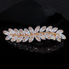 Hair Accessories Zircon Inlaid Side Clip Bangs Clip Back Head Clip For Women Plant Flowers Style