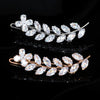 Hair Accessories Zircon Inlaid Side Clip Bangs Clip Back Head Clip For Women Plant Flowers Style