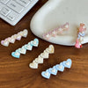 Hair Accessory Acetate Heart Handmade Highend Women's Hairpin