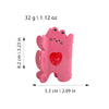 Hair Accessory Acetate Heartshaped Handmade Cartoon Animal Hair Clip
