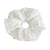 Hair Accessory Fabric Hollow Lace Handmade High Elasticity Geometric Hair Tie