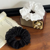 Hair Accessory Fabric Hollow Lace Handmade High Elasticity Geometric Hair Tie
