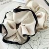 Hair Accessory Fabric Seiko Threedimensional Luxury Small Fragrance Cloud Fat Intestine Ring Ball Hair Ring Ponytail Hair Accessory