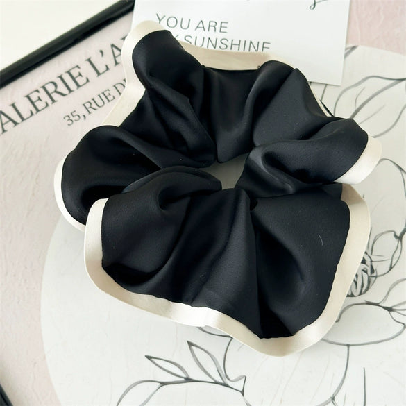 Hair Accessory Fabric Seiko Threedimensional Luxury Small Fragrance Cloud Fat Intestine Ring Ball Hair Ring Ponytail Hair Accessory