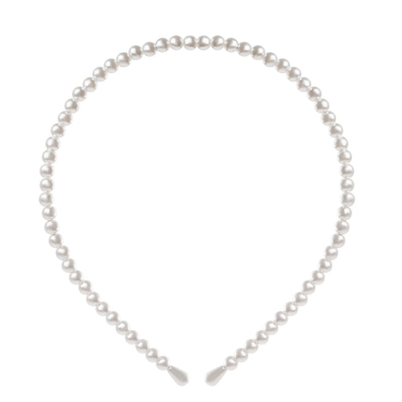 Hair Accessory Faux Pearl Handmade Retro Elegant Headband