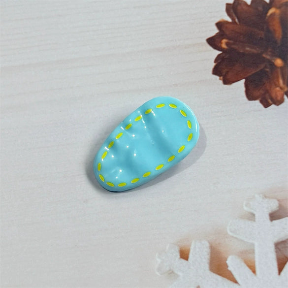 Hair Accessory Handmade Mixed Materials Small Water Drop Duckbill Bangs Side Clip For Women