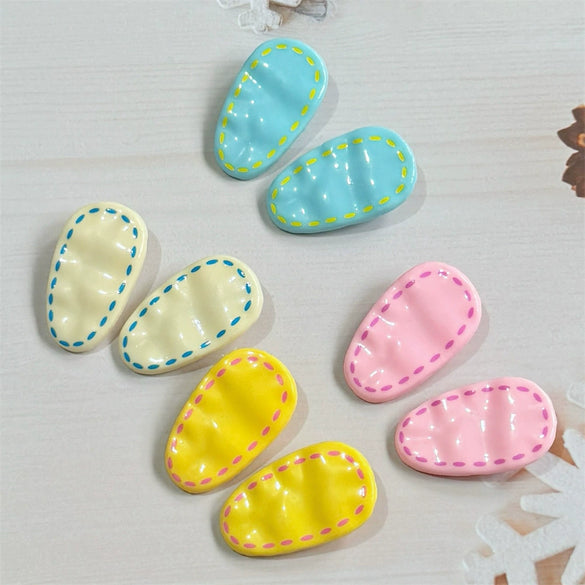 Hair Accessory Handmade Mixed Materials Small Water Drop Duckbill Bangs Side Clip For Women