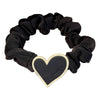 Hair Accessory Heart Shaped Cloth Handmade High Elastic Hair Band Rope