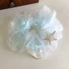 Hair Accessory Mesh Double Layer Starfish Shell Knitted Scrunchie