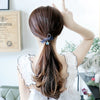 Hair Accessory Mixed Material Heart Shaped High Elastic Handmade Headband