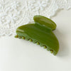 Hair Accessory Pc Material Fanshaped Glossy Polish Women's Hairpin