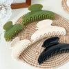 Hair Accessory Pc Material Fanshaped Glossy Polish Women's Hairpin
