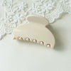 Hair Accessory Pc Material Fanshaped Glossy Polish Women's Hairpin