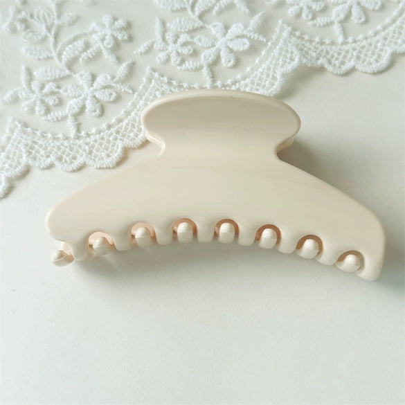 Hair Accessory Pc Material Fanshaped Glossy Polish Women's Hairpin