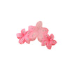 Hair Accessory Ps Material Floral Claw Clip With Gradient Fulldiamond Design And Paint Treatment