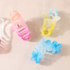 Hair Accessory Ps Material Floral Claw Clip With Gradient Fulldiamond Design And Paint Treatment