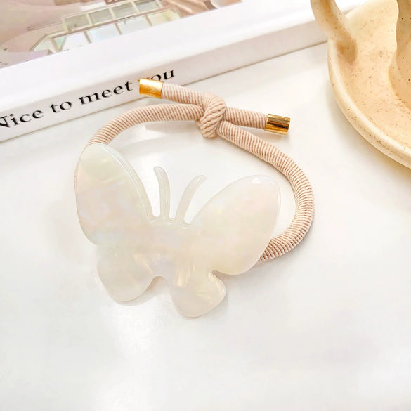 Hair Band Acetate Butterfly High Elasticity Handmade Sweet Animal Style