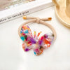 Hair Band Acetate Butterfly High Elasticity Handmade Sweet Animal Style
