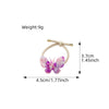 Hair Band Acetate Butterfly High Elasticity Handmade Sweet Animal Style