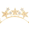 Hair Band Alloy Rhinestone Star Electroplating Women's Hair Accessories