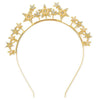 Hair Band Alloy Rhinestone Star Electroplating Women's Hair Accessories