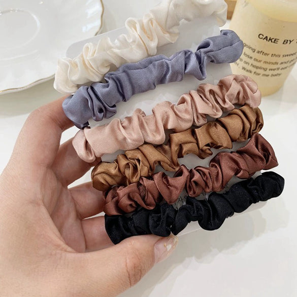 Hair Band And Hair Rope Hair Accessories Satin And Silklike Fabric Handmade