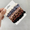 Hair Band Artificial Silk Satin French Retro Loose Simple Handmade Female Hair Rope