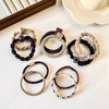 Hair Band Hair Accessories Hair Rope Hair Tie For Girls Highgrade Temperament Simple Cloth Handmade High Elasticity