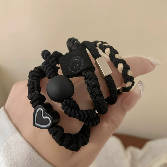 Hair Band Hair Accessories Hair Rope Hair Tie For Girls Highgrade Temperament Simple Cloth Handmade High Elasticity