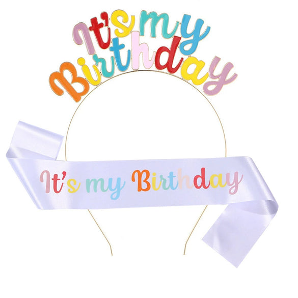 Hair Band Hair Accessories Zinc Alloy Satin Cloth Glitter Cloth Electroplating Dripping Oil Hot Stamping