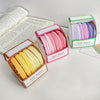 Hair Band Hair Rope Cloth Handmade High Elasticity Geometric Headwear