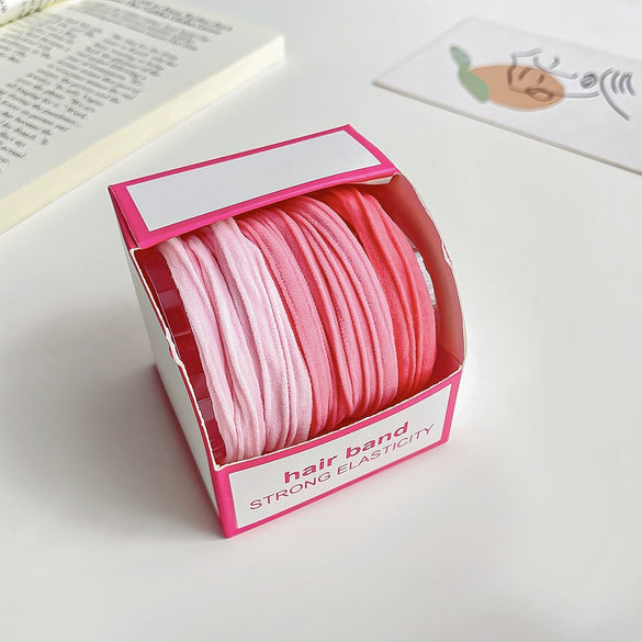 Hair Band Hair Rope Cloth Handmade High Elasticity Geometric Headwear