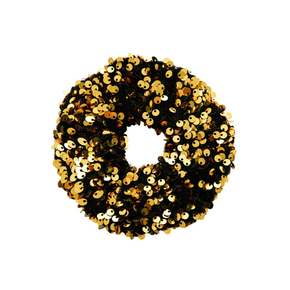 Hair Band Mixed Material Handmade Sequined High Elastic Women's Allmatch