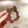 Hair Band Rubber Band Rhinestone Handmade Bow Crystal Headdress For Women